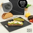 thumbnail image 3 of Chemical-Free Plastic Cutting Board Set | Non-Slip Feet, 14.2 x 10.8 in, 3 of 8