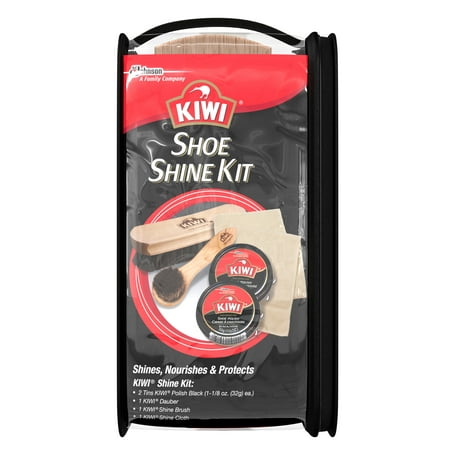 KIWI Deluxe Shine Kit M-26 (Best Shoe Shine Kit)