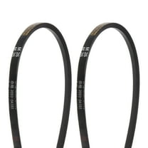 Uxcell 2Pcs M-26 Rubber V Belt Drive Transmission Belt 26" Pitch Girth 10mm Width 5.5mm Height JIS Standard Power Belt