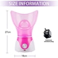 thumbnail image 2 of Adjustable facial steam engine nano ion Spa for deep facial cleansing, made of ABS/PP - pink, 2 of 5