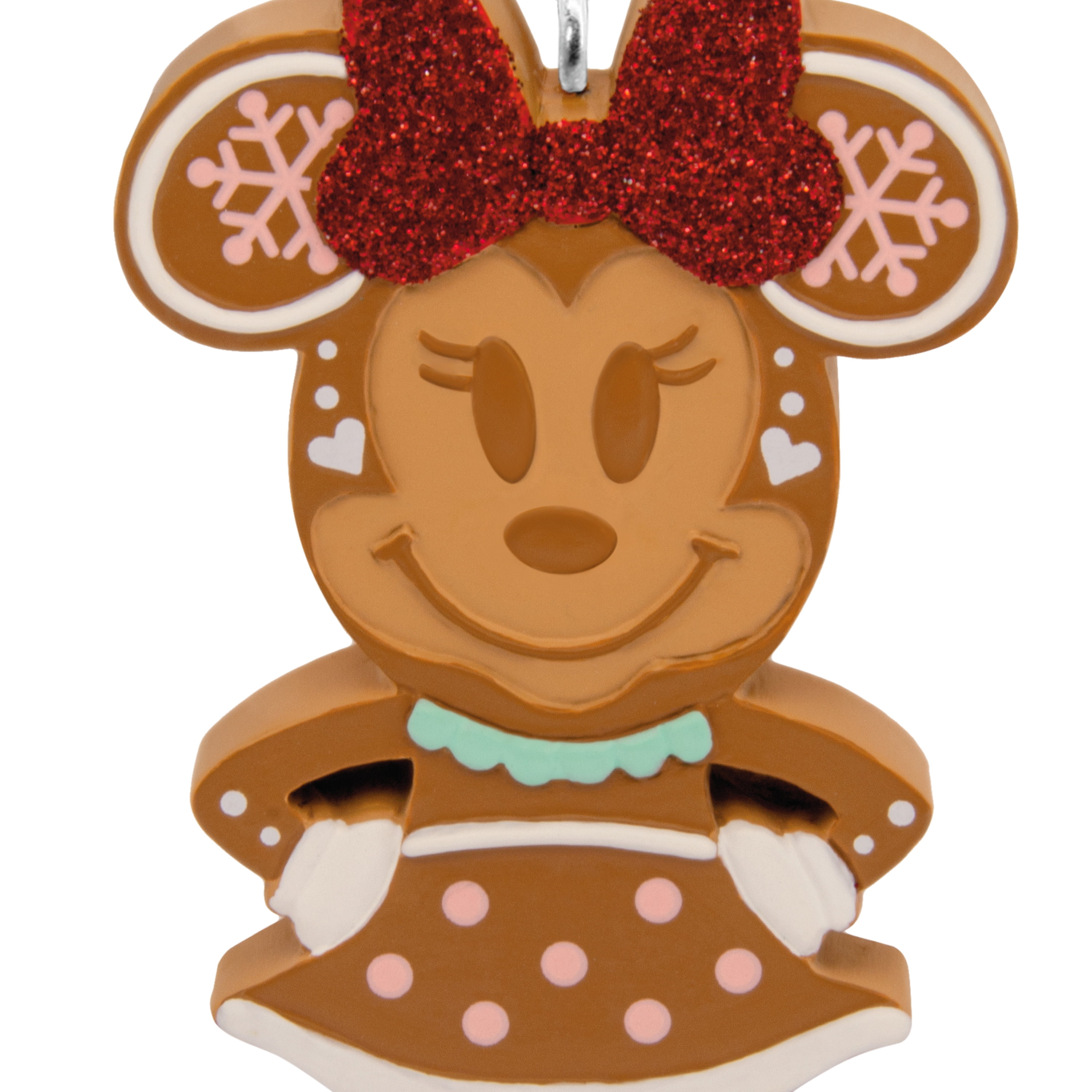 Hallmark Christmas Ornament (Disney Minnie Mouse Gingerbrd Cookie), 1 Count