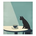 thumbnail image 6 of Yayeee Magnetic Dishwasher Cover for The Front Decoration Home Kitchen Machine Sticker Protector, Black Cat, 6 of 6