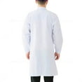 thumbnail image 6 of Garbnen Unisex Lab Coat for Women and Men Long Sleeve Doctor Student Career Cosplay Costume White Unisex Adult Nurse Costume Lab Coat, 6 of 7