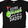 thumbnail image 4 of Inktastic Going Golfing with My Daddy- Kids Golf Boys or Girls Long Sleeve Baby Bodysuit, 4 of 5