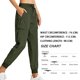 thumbnail image 2 of Pantalones cargo para mujer, ligeros, de secado rápido, para senderismo, entrenamiento atlético, salón, informal, al aire libre, 2 of 6