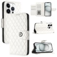thumbnail image 2 of iPhone 16 PRO Case ,Wallet Magnetic Cover Shoulder Neck Crossbody Lanyard Wrist Strap Case for iPhone 16 PRO, 2 of 5