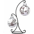 thumbnail image 2 of 3 Pack Ornament Display Stand Iron Pothook Stand for Hanging Glass Terrarium (Human Stand), 2 of 7