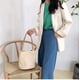 thumbnail image 5 of Bolso Tote de Hombro Aphoraeny de Paja para Playa para Mujer, 5 of 7