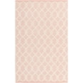 thumbnail image 3 of Jill Zarin Dorset English Manor Rug English Rose/Ivory 5' 1" x 8' Rectangle Hand Made Geometric Modern Flatweave Perfect For Living Room Bed Room Dining Room Office, 3 of 6