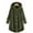 N41-Dark Green, variant on NAFUU Jacket Women Warm Coat Autumn Winter Casual Solid Color Side Slit Cozy Button Hooded Jacket With Pockets Home Wear Outerwear Comfy Winter Coats