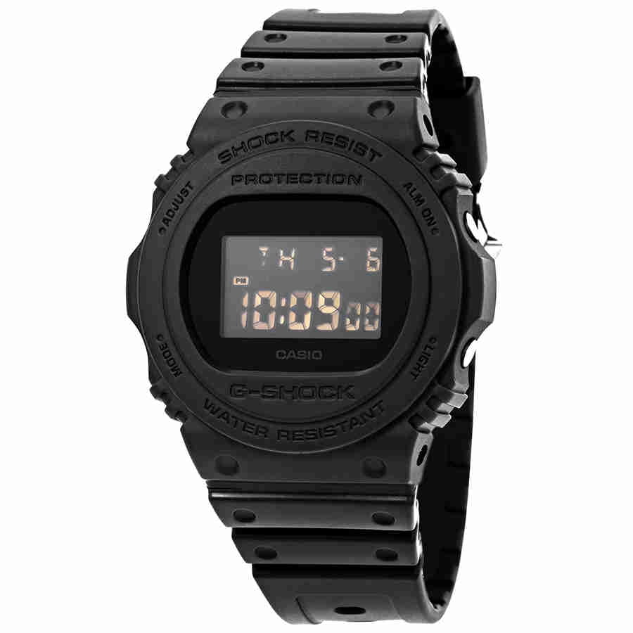 G-shock Alarm Chronograph Mens Watch DW-5750E-1BCR - Walmart.com