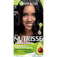 thumbnail image 2 of (3 pack) Garnier Nutrisse Nourishing Adult Hair Color Creme, 10 Black Licorice, 2 of 11