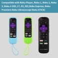 thumbnail image 2 of Oulastool Silicone Remote Covers, 2-Pack Glow-in-Night Protection for TCL Roku, Roku Express, Roku Premiere, 2 of 7
