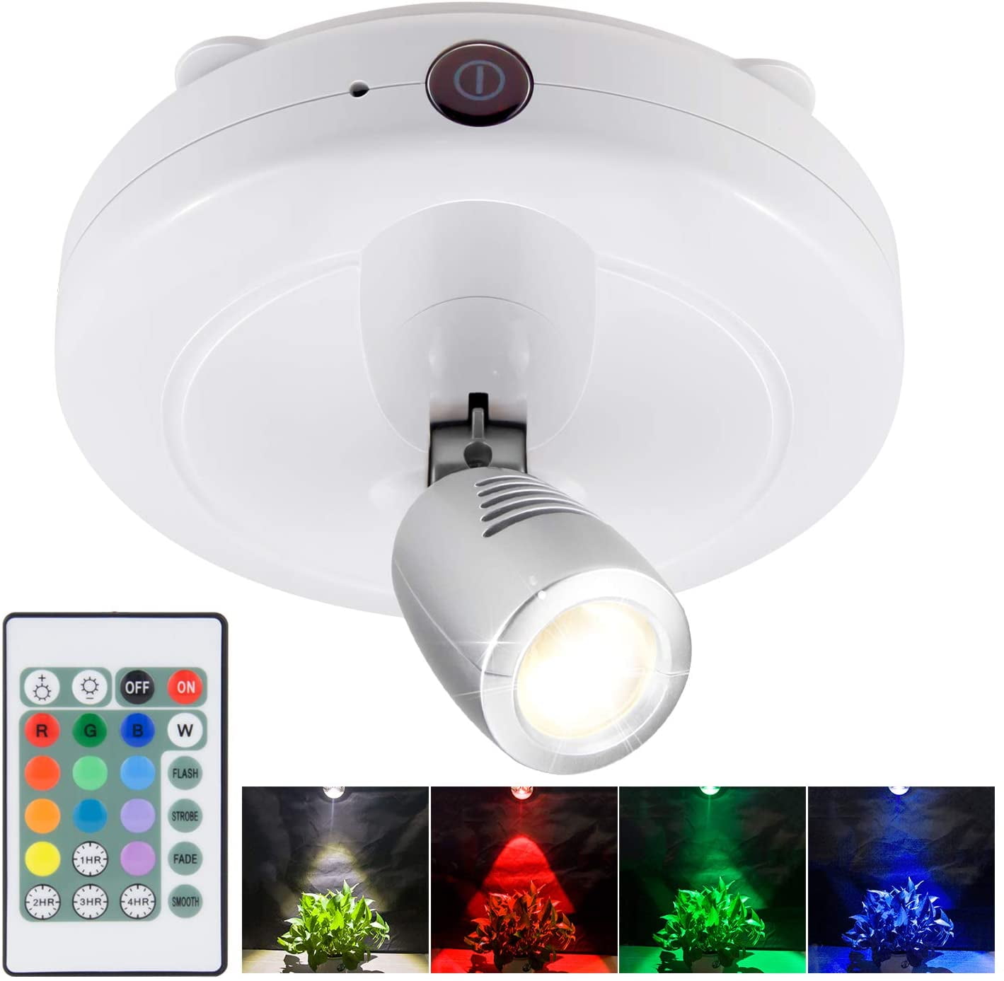 Details about   Wireless Spot Lights Battery Operated Picture Lights Mini Accent Lights Indoor 