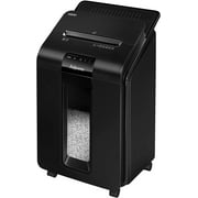 LILIUPENG AutoMax Micro-Cut 100M Commercial Office Auto Feed 2-in-1 Paper Shredder with 100-Sheet Capacity