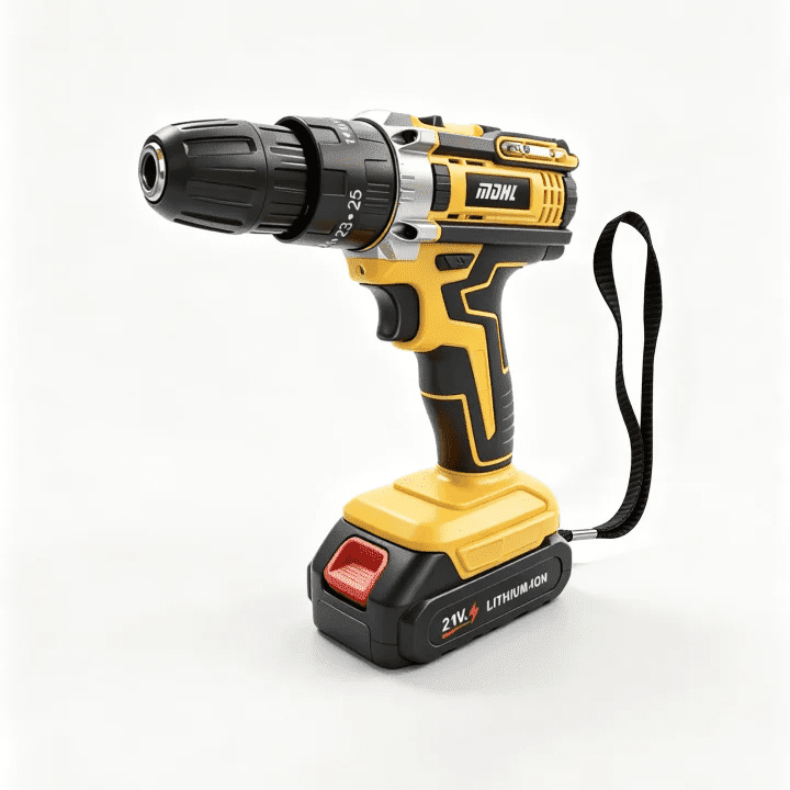 MOSENSE 2-in-1 Cordless Impact Drill with Charger, 2 Speed Modes, Accessories & Storage Case for Home DIY & Repairs