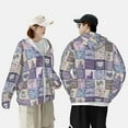 thumbnail image 4 of Lsque Lavender Flowers UPF 50+ Lightweight Sun Protection Men's Women's Long Sleeve Shirt, Hoodie Performance -3X-Large, 4 of 9