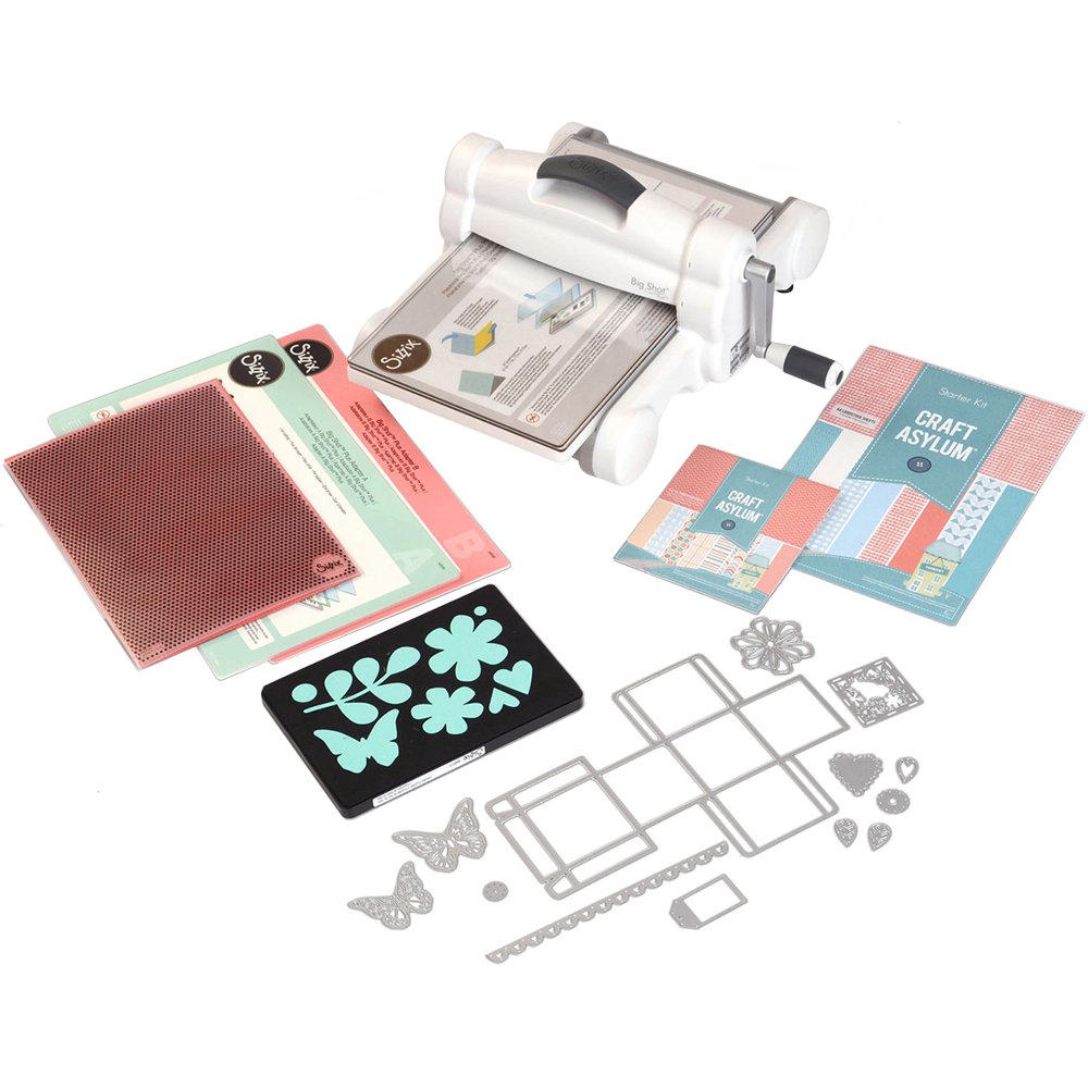 Sizzix Big Shot Plus Starter Kit (White & Gray)