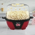 thumbnail image 2 of West Bend Stir Crazy Stirring Oil Popcorn Maker with Serving Bowl, 850W, 6 Quart, in Red (82505), 2 of 13
