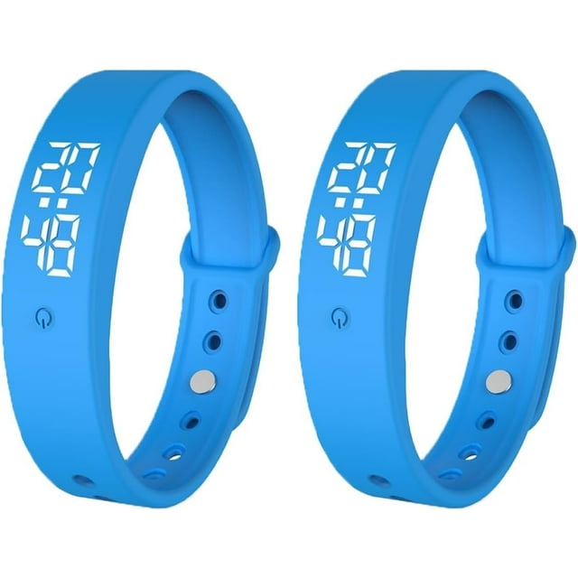 Montre Réveil Vibrante Fitsleeps pour Gros Dormeurs, Bracelet de Réveil Silencieux et Bracelet Intelligent, Alarme au Poignet