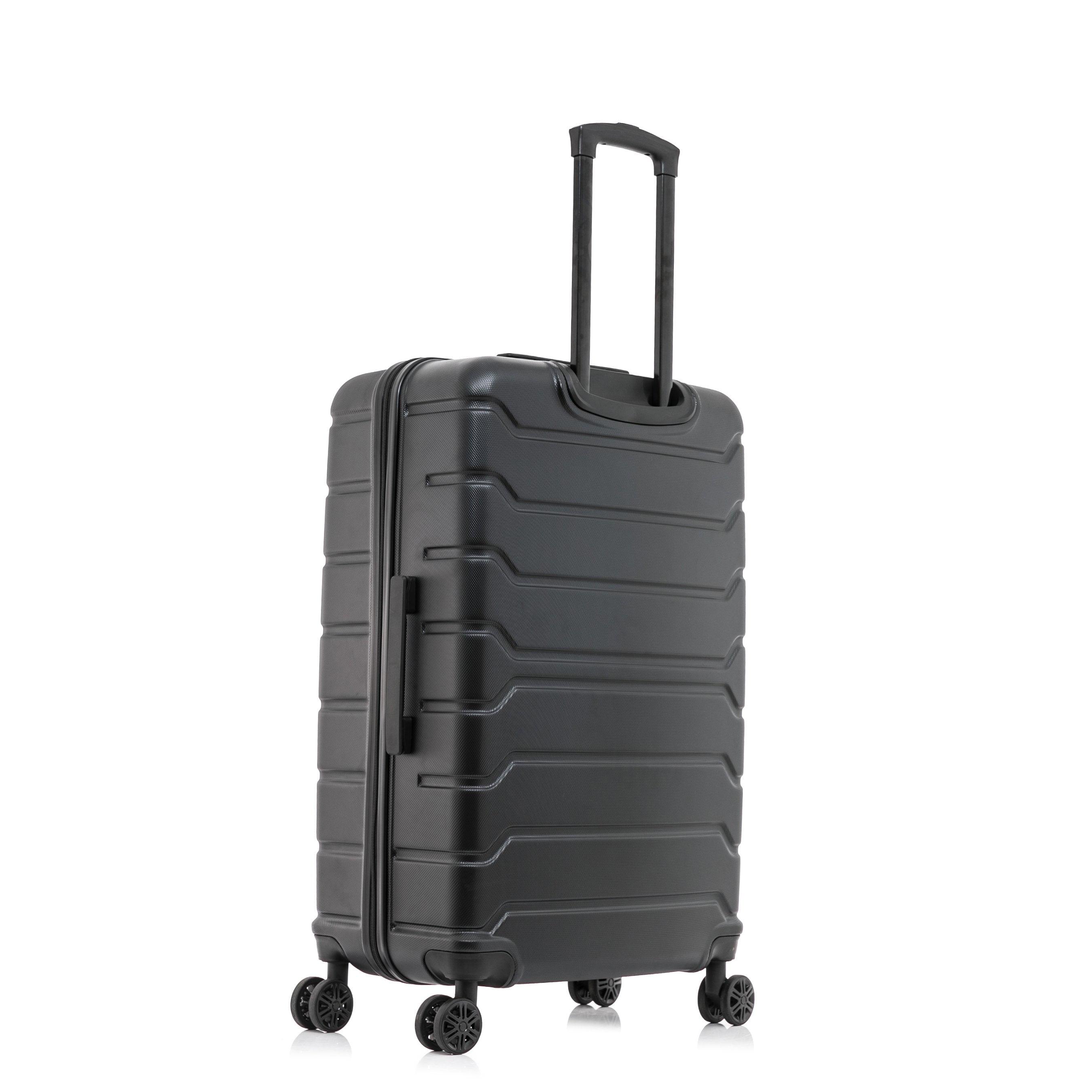 InUSA Trend 28" Hardside Lightweight Luggage with Spinner Wheels, Handle, and Trolley, Black
