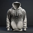 thumbnail image 3 of MINISO Boys Girls Hoodies Spiderman Men's Hoodies 3D Printing New Pullover Marvel Men's Hoodies Oversized Men's Clothing, 3 of 5
