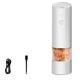 thumbnail image 1 of USB Rechargeable Pepper Grinder, Electric Pepper Grinder White, 1 of 5