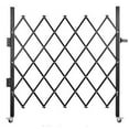 thumbnail image 4 of Single Folding Security Door, Portable Flexible Expandable Fence Gate, Steel Accordion Security Gate with 360°Rolling Wheel - Ideal for Courtyards, Garages, Gardens, 4 of 8