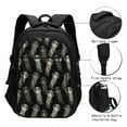 thumbnail image 3 of Balery Jellyfish Print USB Charging Backpack for Men and Women - Water-Resistant, Anti-Theft Laptop Backpack with USB Port for Travel, Work, School, and College, 3 of 7
