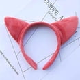 thumbnail image 2 of Diademas de Halloween, 4 diademas de orejas de zorro, aro de pelo con orejas de animales, bonito aro de cabeza, accesorios creativos para el pelo de dibujos animados para fiestas de cosplay, 2 of 5