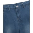 thumbnail image 5 of Baby Phat Girls Denim Pants Set Soft Crewneck Girls Shirts and Wide Leg Denim Jeans Set 2 Piece, 5 of 7