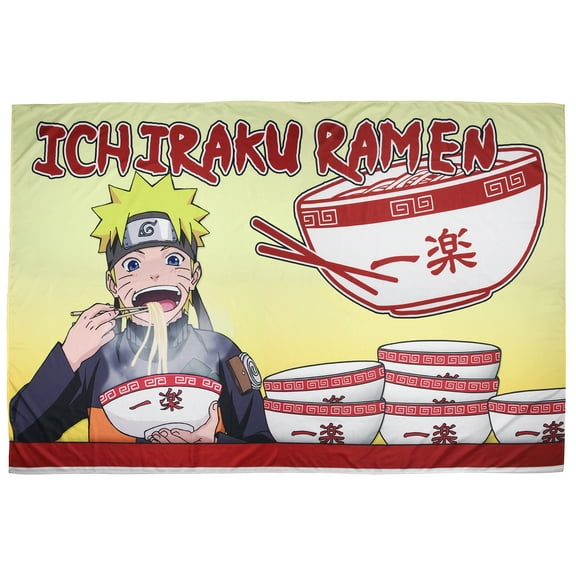 Naruto Shippuden Tapestry Wall Art Hanging Decor Anime Ichiraku Ramen 53" x 81"