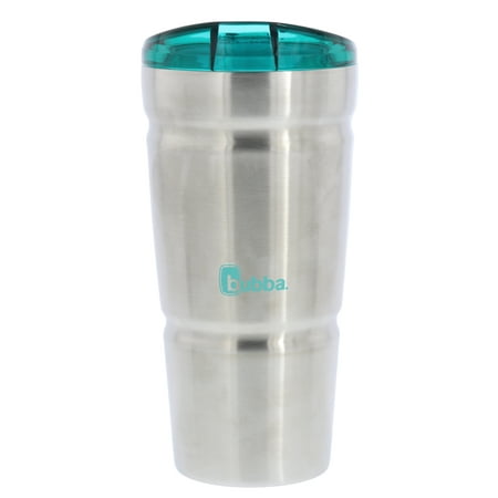 Bubba Dual-Wall Vacuum Insulated Stainless Steel Envy S Tumbler, 18oz - Keep All Your Favorite Cold Drinks at Your Side, Ideal For Travel - Island