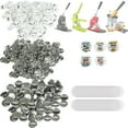 thumbnail image 1 of 1” 25mm Button Badge Parts Supplies for Button Maker Machine 500 Sets, 1 of 9