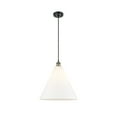 thumbnail image 5 of Innovations Lighting 516-1P-19-16 Berkshire Pendant Berkshire 16" Wide Pendant - Black, 5 of 5