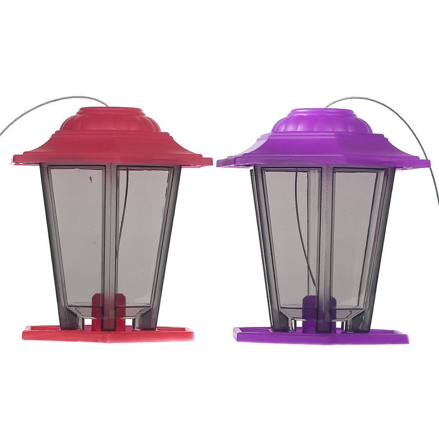 Audubon NA19971 1.5 Lb Lantern Birdfeeders Assorted Colors by Akerue Industries L & G