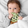 thumbnail image 3 of 1 Pack Baby Teething Toys Soft Silicone, Baby Teethers for Babies 3-6 Months BPA Free, Anti-Drop Teething Mitten, 100% Food-Grade Silicone, Baby Chew Toys for Sucking Needs (Green), 3 of 5