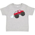 thumbnail image 3 of Inktastic Red Monster Truck Action Boys or Girls Toddler T-Shirt, 3 of 5