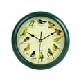 thumbnail image 4 of Reloj De Escritorio Con Tapa Automática, Diseño De Pájaros Musicales Para Colgar En La Pared, Con Sonido, Pantalla Grande, Marco Verde Decorativo Para El Hogar, Dormitorio, Escuela, Regalo, 4 of 9