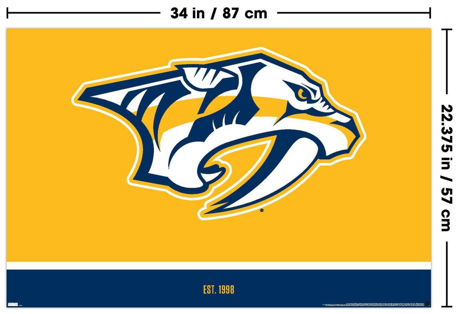 LNH Prédateurs de Nashville - Logo 21