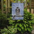 thumbnail image 2 of Caroline's Treasures BB5670GF Shih Tzu Black Silver Welcome Flag Garden Size , Small, multicolor, 2 of 3