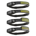 thumbnail image 4 of Escalada Sensor Faro COB LED Linterna USB Acampar al aire libre Fuerte (B) Amarillo JShteea  El nuevo, 4 of 8