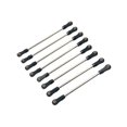 thumbnail image 4 of colcolo 8 Pieces RC Chassis Link Rod RC Model Vehicle Parts for Yk4106 1:10 Scale RC black, 4 of 8