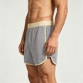 thumbnail image 7 of Asxite Plus Size Mens Pajamas Shorts Loose Breathable Solid Thin Casual Sleepwear, 7 of 7
