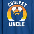 thumbnail image 3 of Instant Message - Coolest Uncle - Men's Long Sleeve T-Shirt, 3 of 6