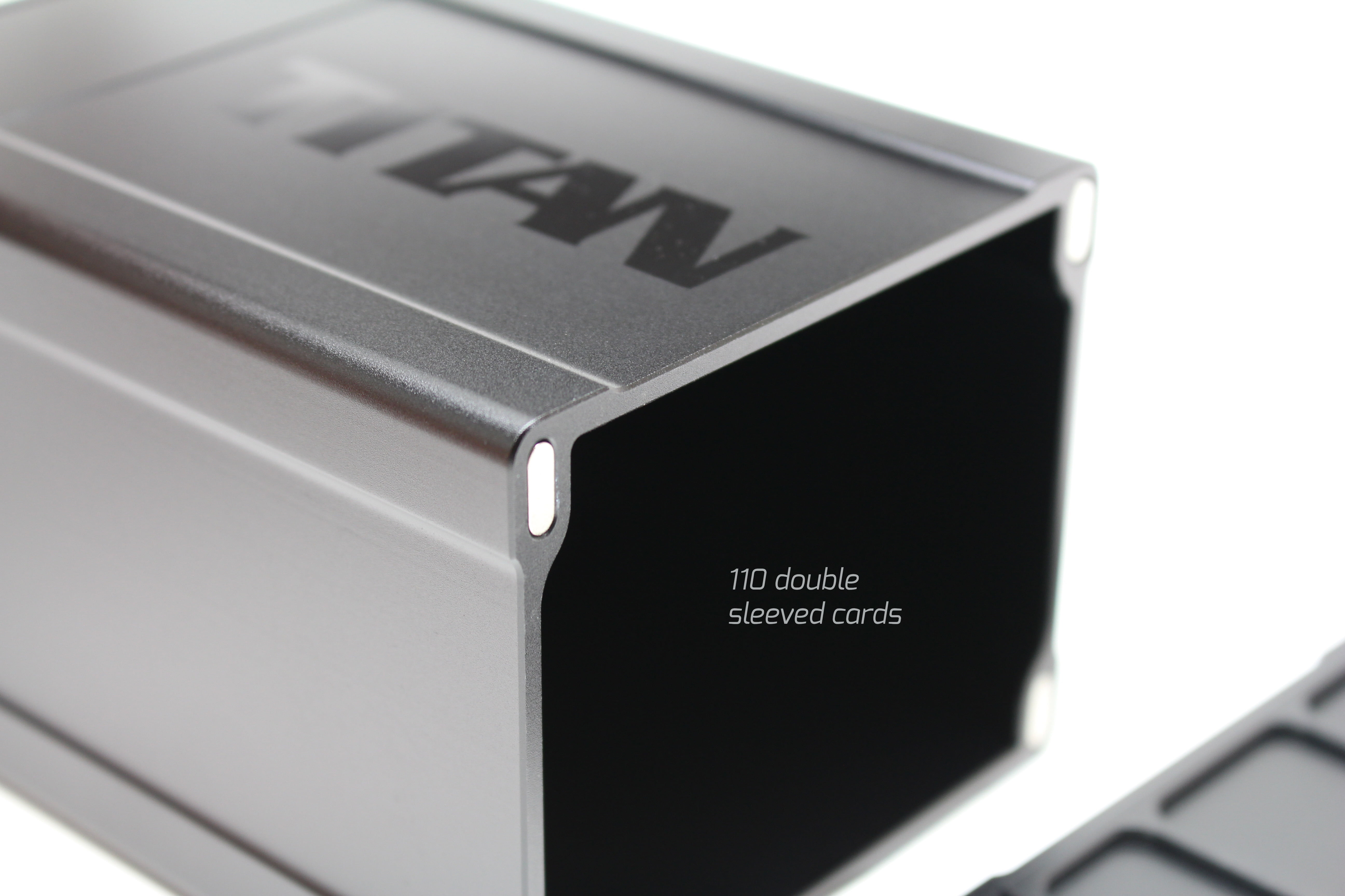 Fan Shop Black Satin Titan Box Gods Premium High Strength Deck Box Case