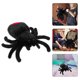 thumbnail image 4 of Juguete de araña de Halloween, juguete de araña de peluche, simulación flexible, decoración de muñeca de araña, 4 of 5