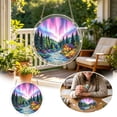 thumbnail image 2 of 2-in-1 Acrylic Puzzle & Hanging Decor Stained Glass Style Suncatcher, Hanging Acrylic Window Decor Puzzle Acrylic Suncatcher Puzzle 7.87*7.87 Inch, 2 of 7