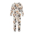 thumbnail image 5 of 2026 Matching Family Halloween Pajamas Set, Fall Sleepwear, Ghost & Pumpkin Printed Holiday Sleepwear, Soft Loungewear PJs Outfit, 5 of 5