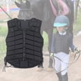 thumbnail image 2 of Chaleco ecuestre Chaleco de seguridad profesional para montar Chaleco Unisex , S Sunnimix Chaleco ecuestre, 2 of 8